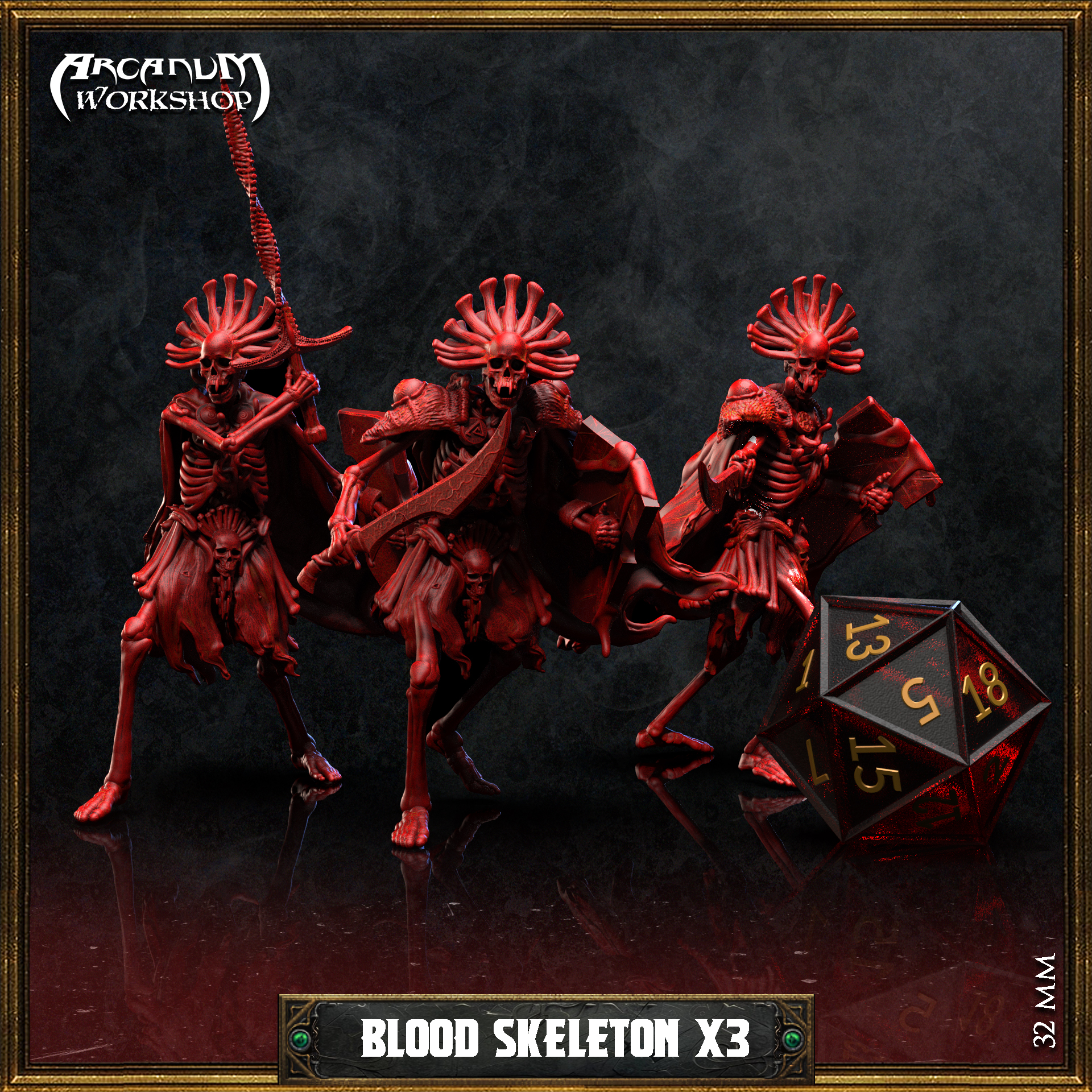 Blood Skeletons (32mm)